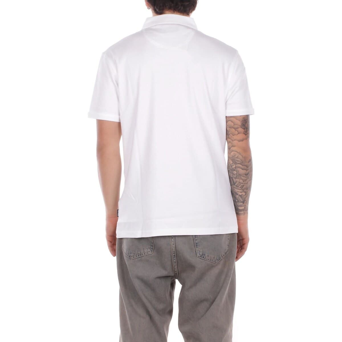 Men's Polo Shirts Barbour White