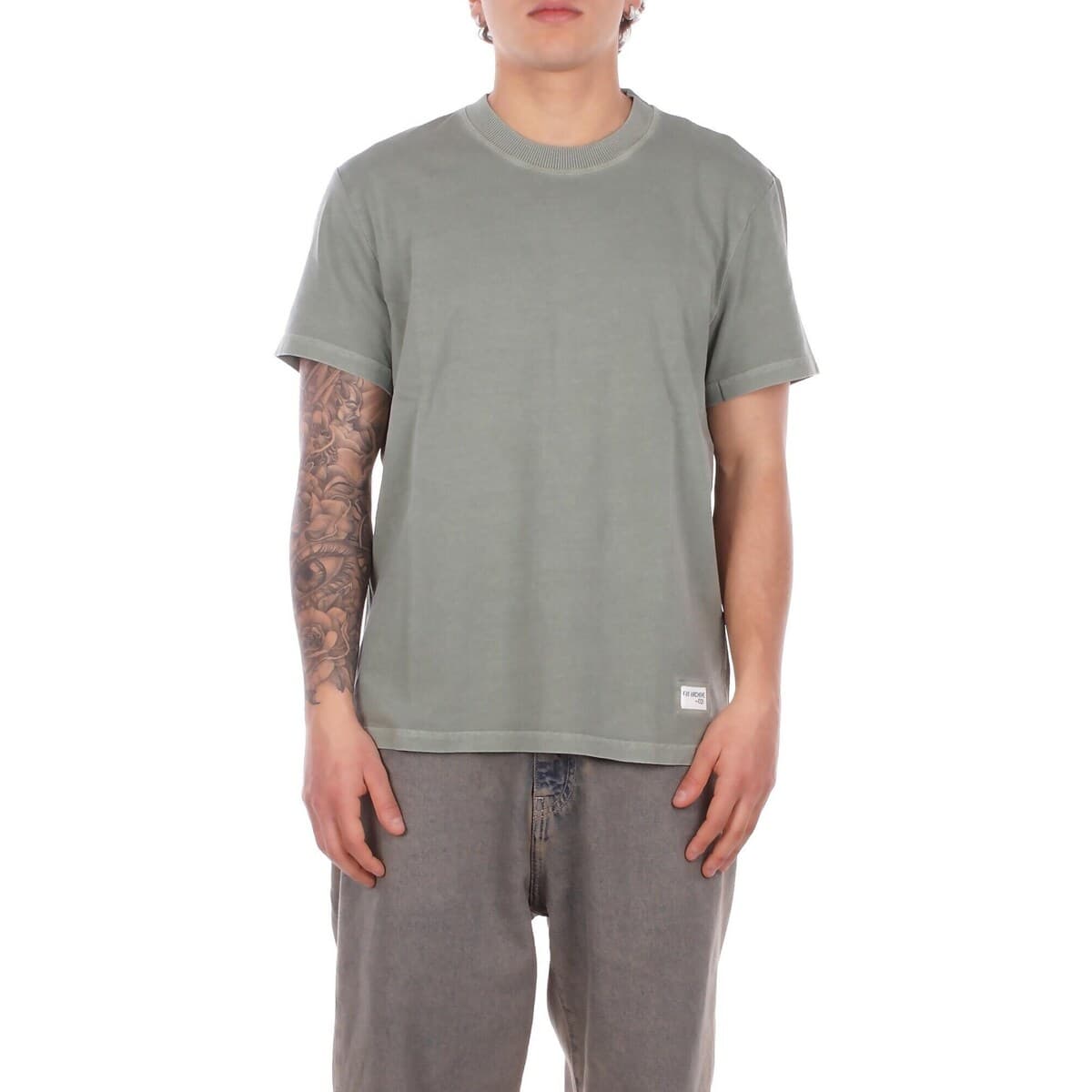 T-shirt με κοντά μανίκια Fay MPMB352119