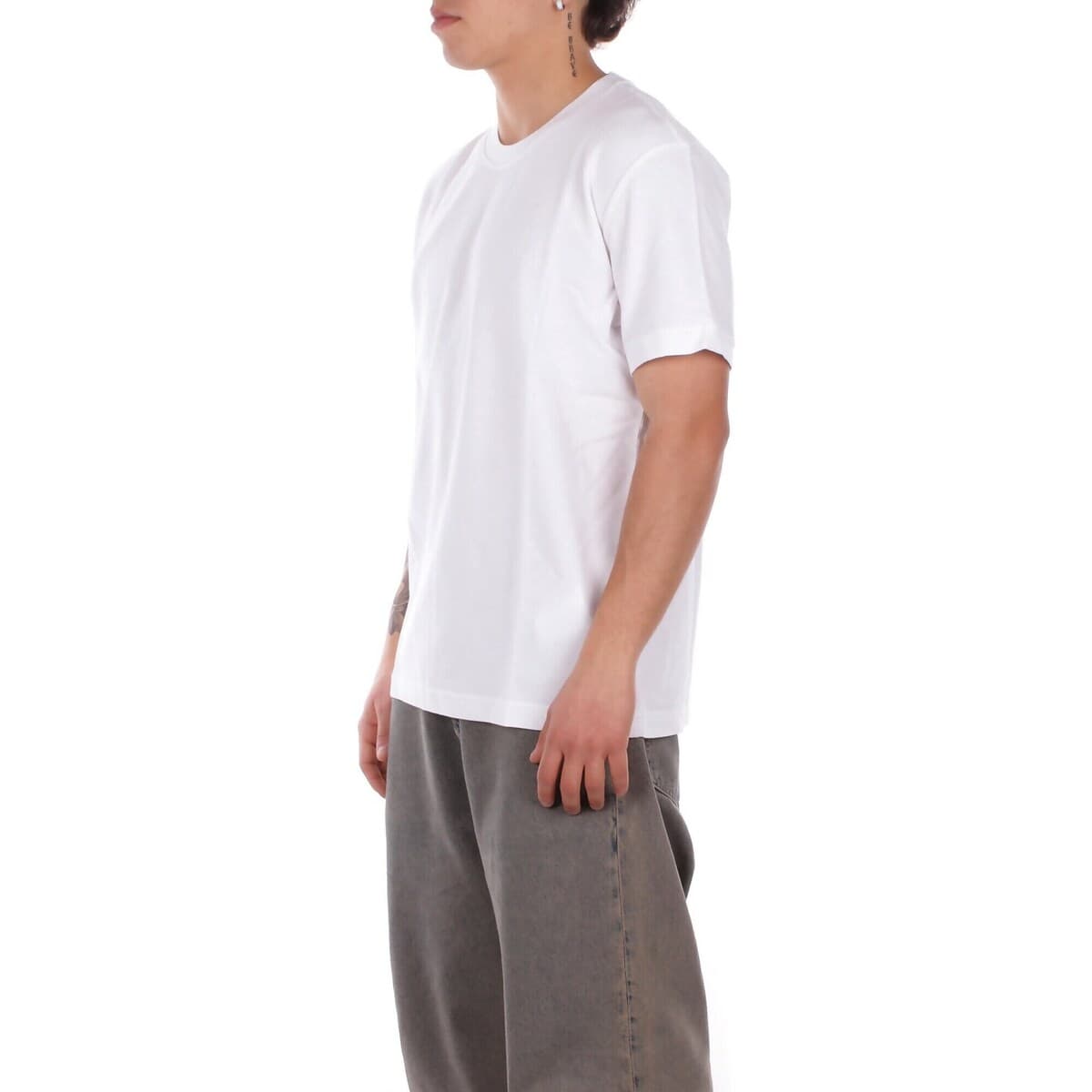 Men's T-Shirts Fay White