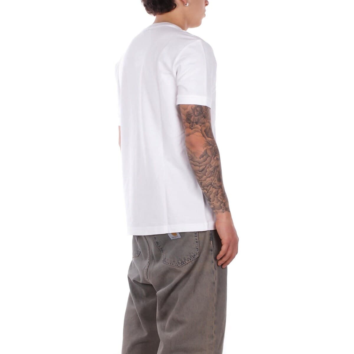 Men's T-Shirts Fay White