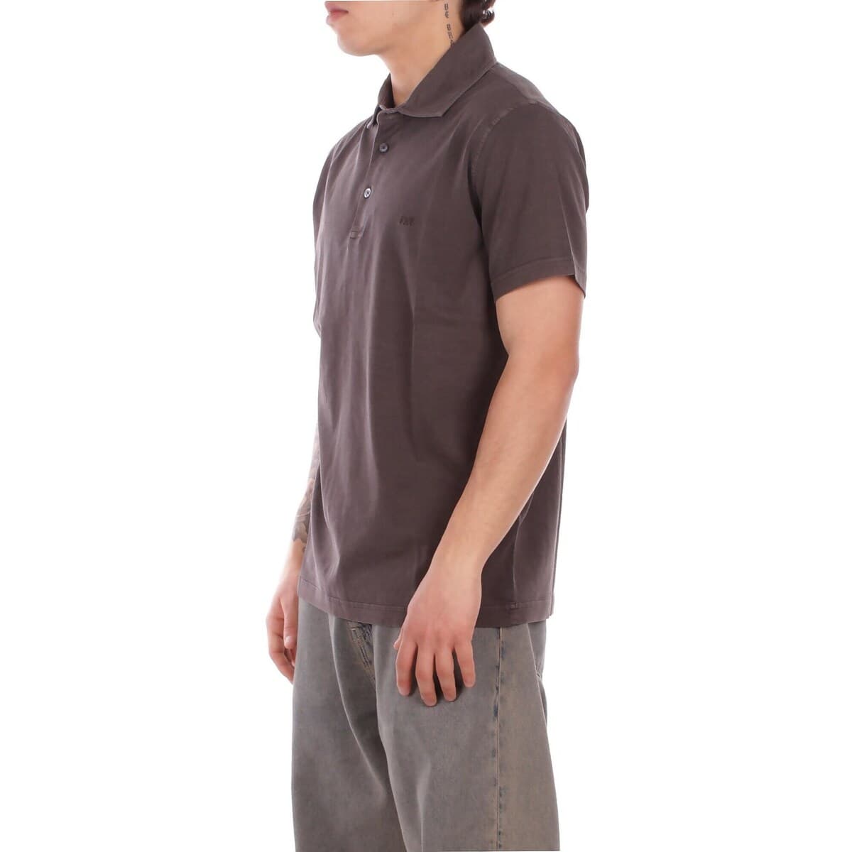 Men's Polo Shirts Fay Brown