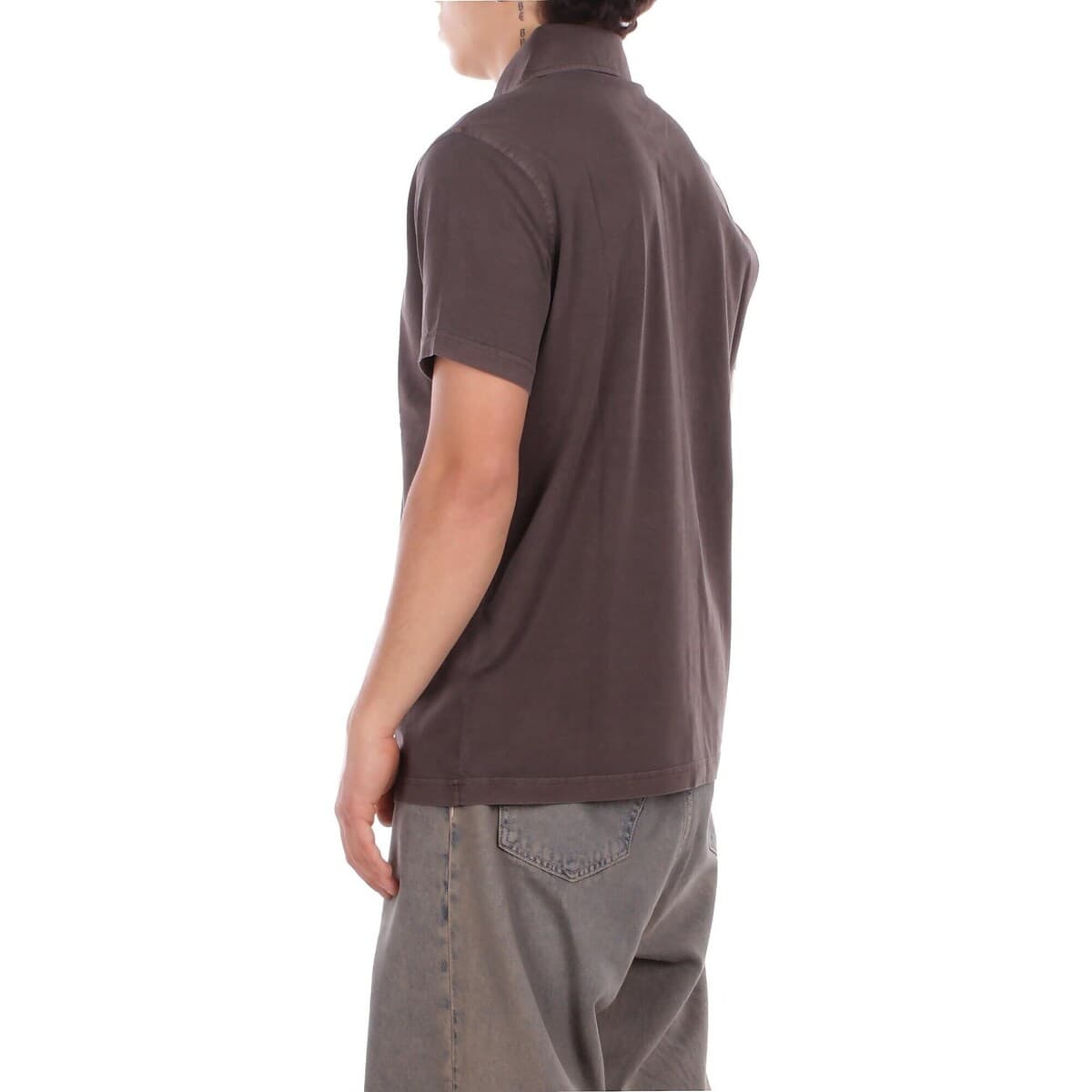 Men's Polo Shirts Fay Brown