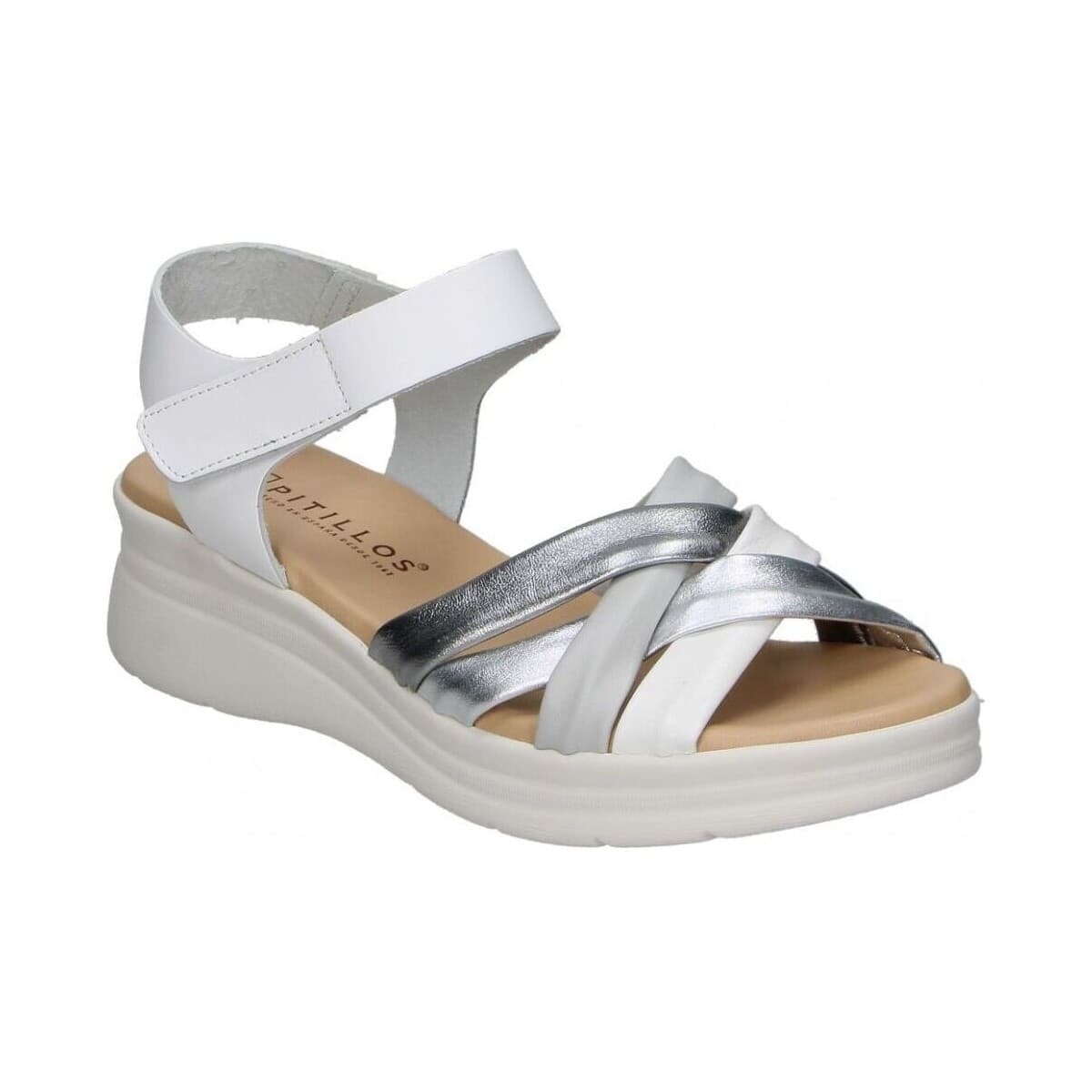 Women's Platforms Pitillos White