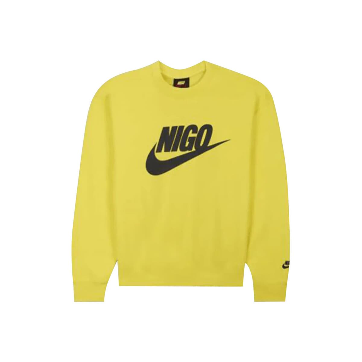 Sneakers Nike x Nigo Fleece Crew Sweatshirt Yellow