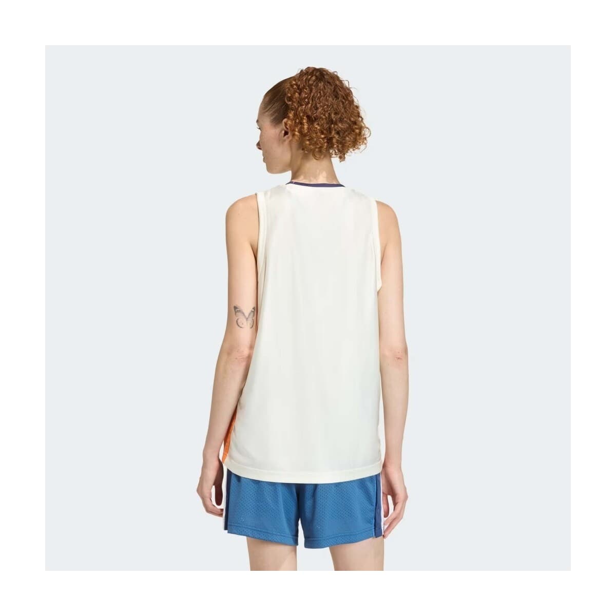 Women's Sleeveless Tops adidas White
