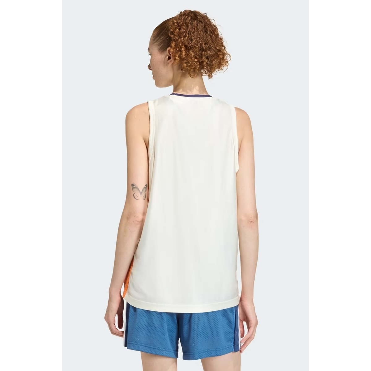 Women's Sleeveless Tops adidas White