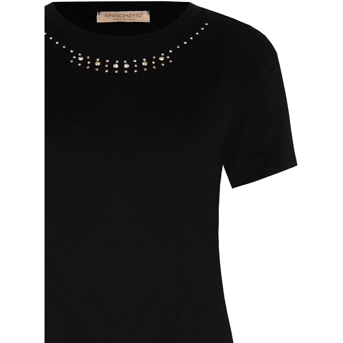 Women's T-Shirts Rinascimento Black