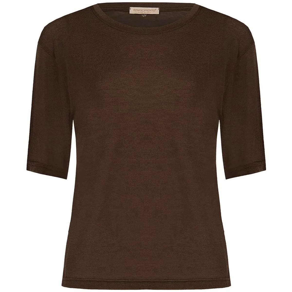 T-shirt με κοντά μανίκια Rinascimento CFC0128554003