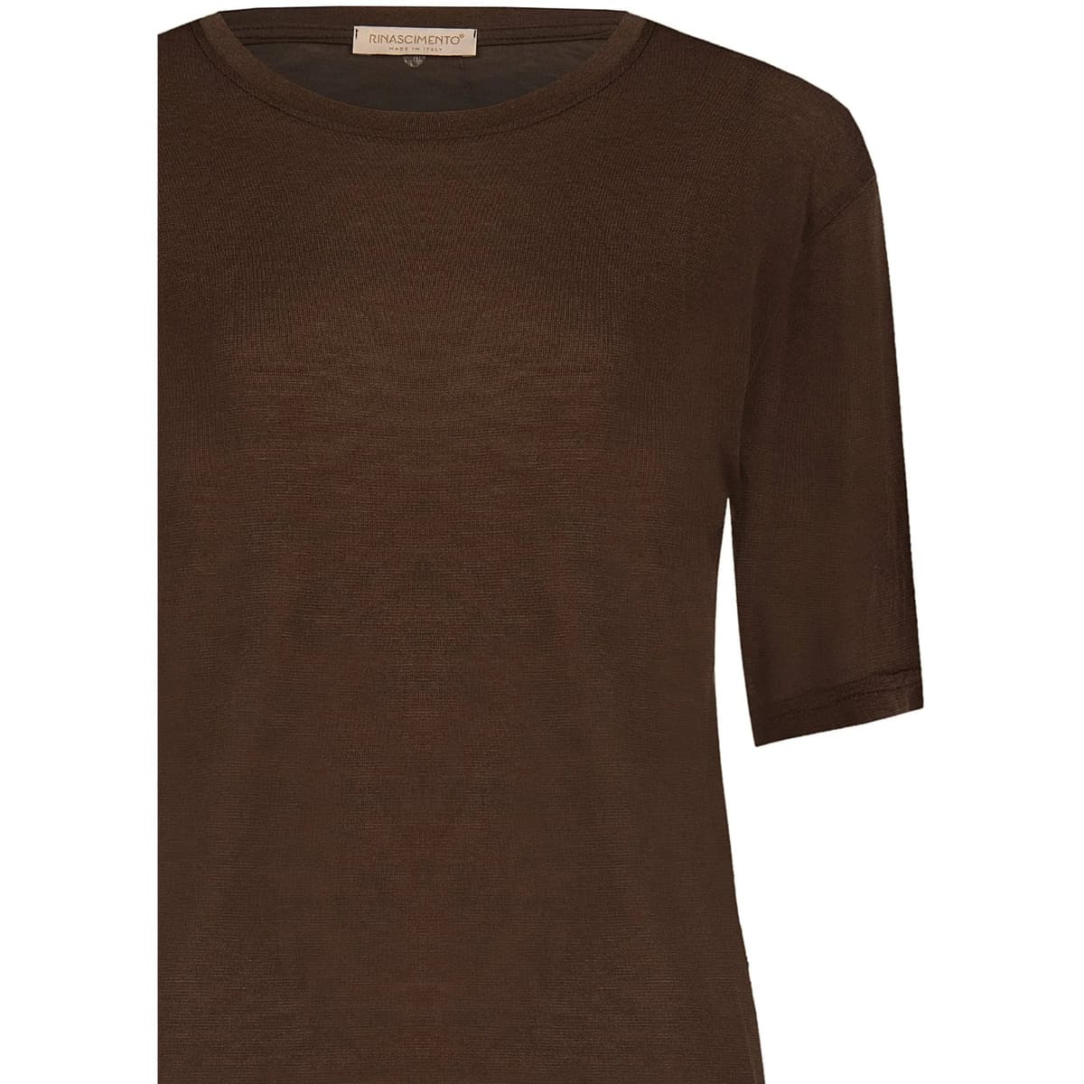 Women's T-Shirts Rinascimento Brown