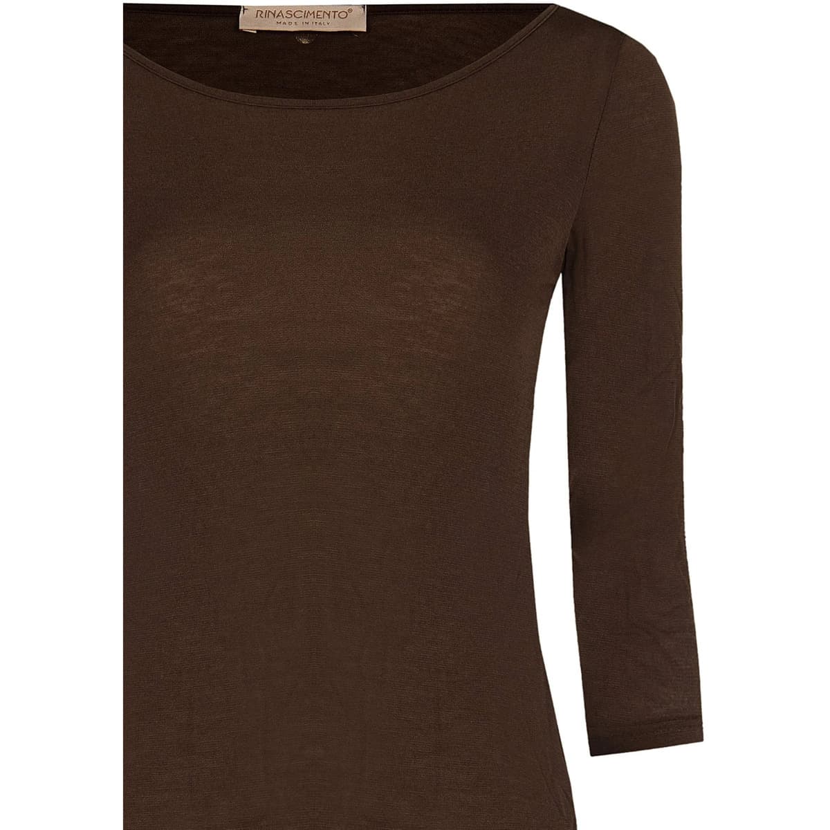 Women's T-Shirts Rinascimento Brown