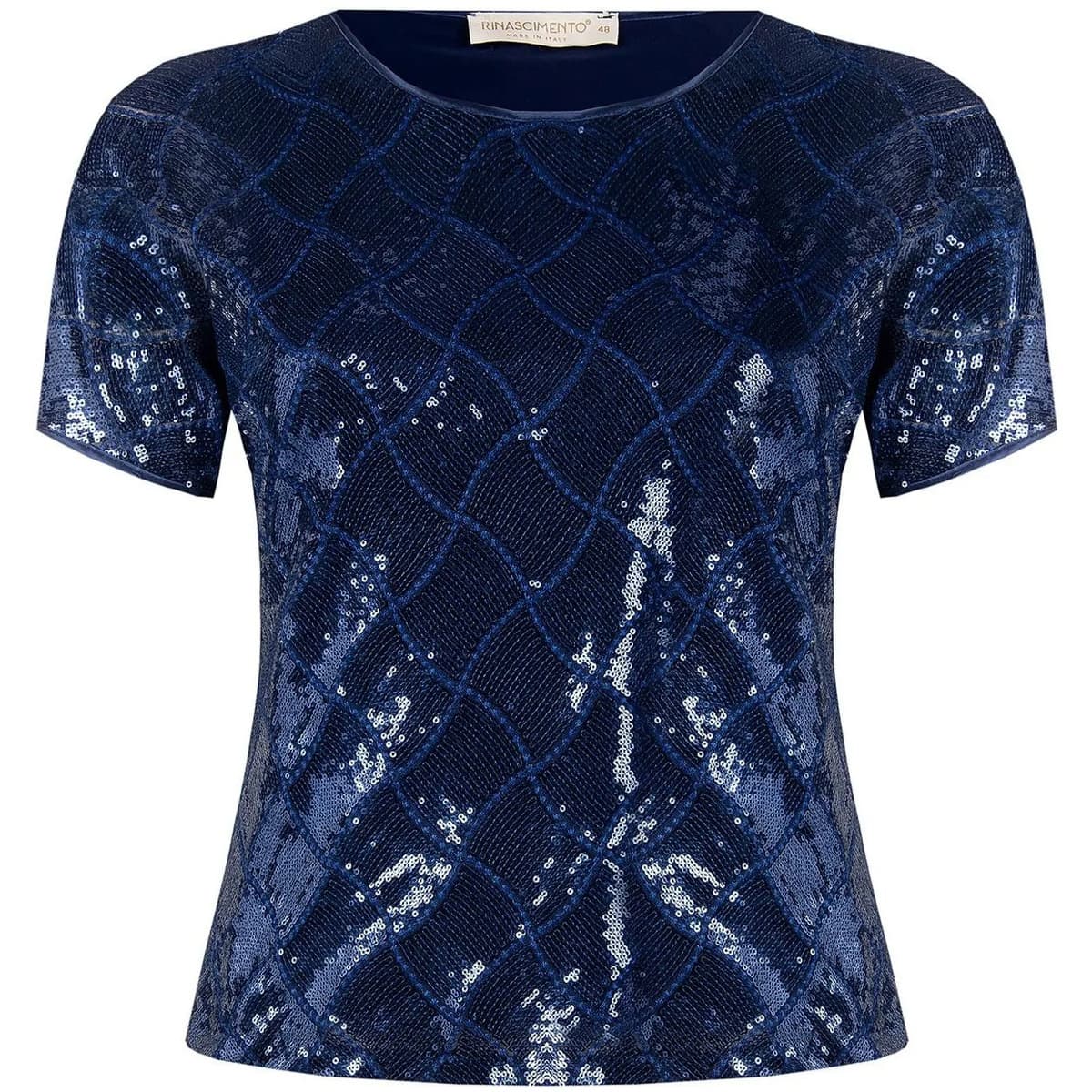 T-shirt με κοντά μανίκια Rinascimento CFC0020308002