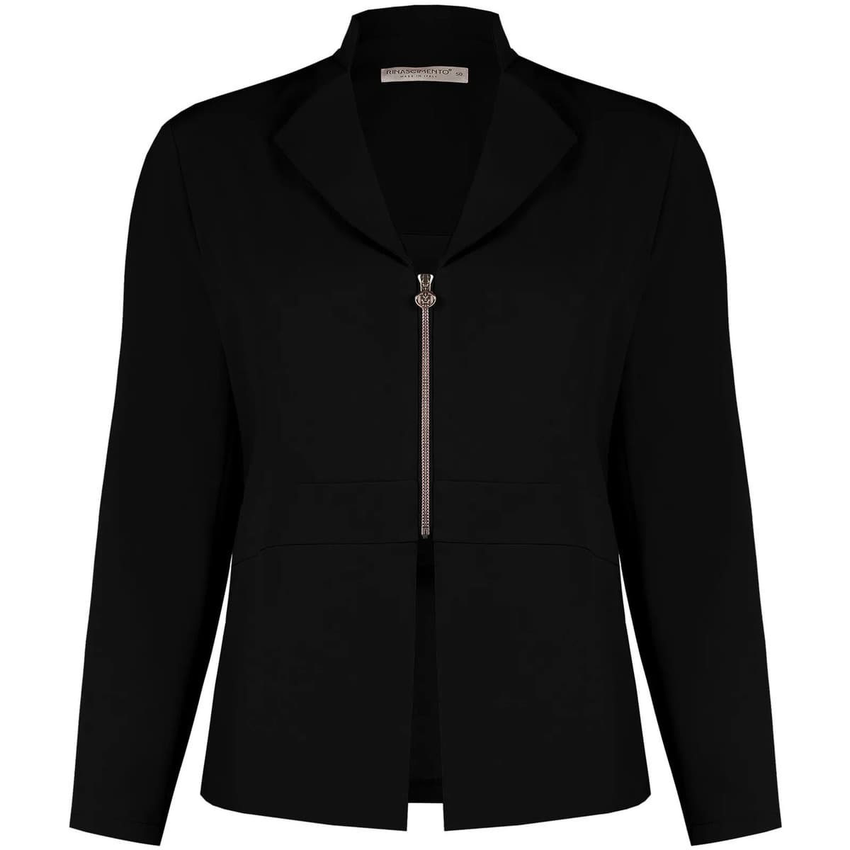 Women's Blazers Rinascimento Black