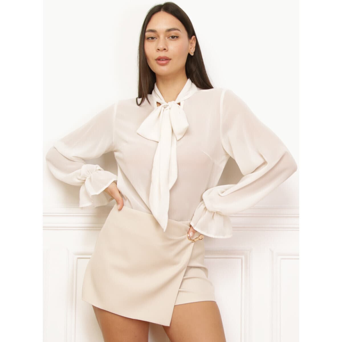 Women's T-Shirts La Modeuse Beige