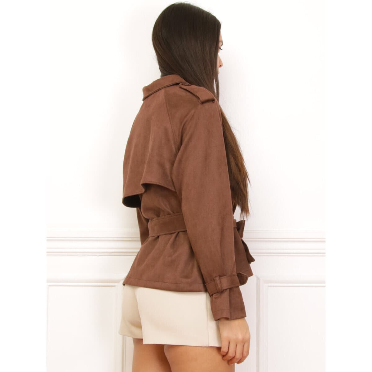 Women's Blazers La Modeuse Brown
