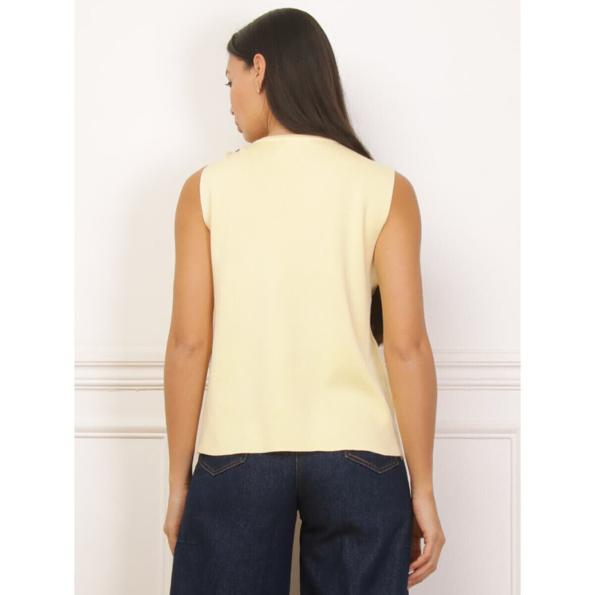 Women's T-Shirts La Modeuse Yellow