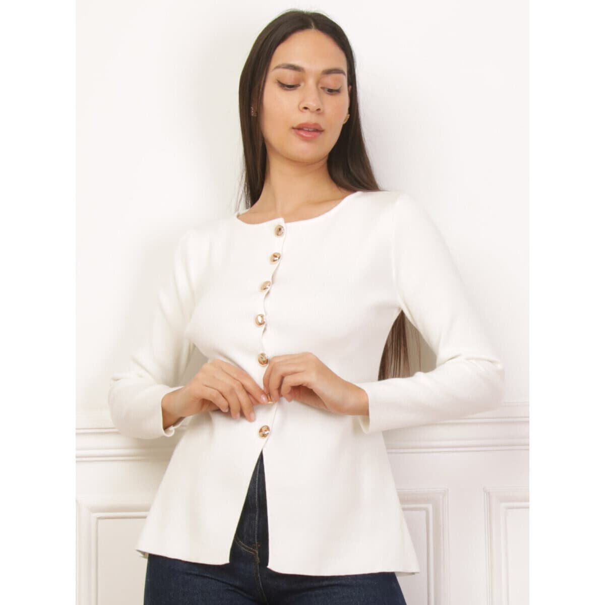 Women's Jackets La Modeuse White