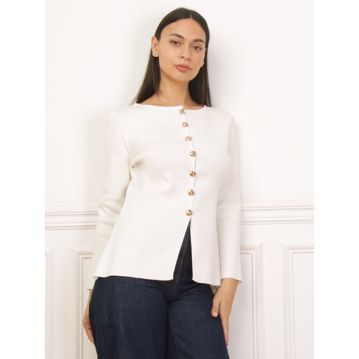 Women's Jackets La Modeuse White