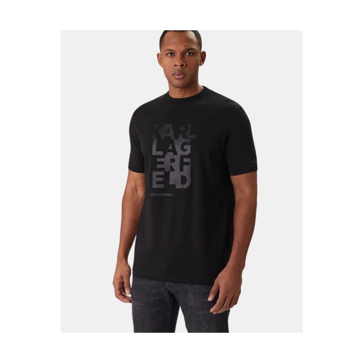 Men's T-Shirts Karl Lagerfeld Black