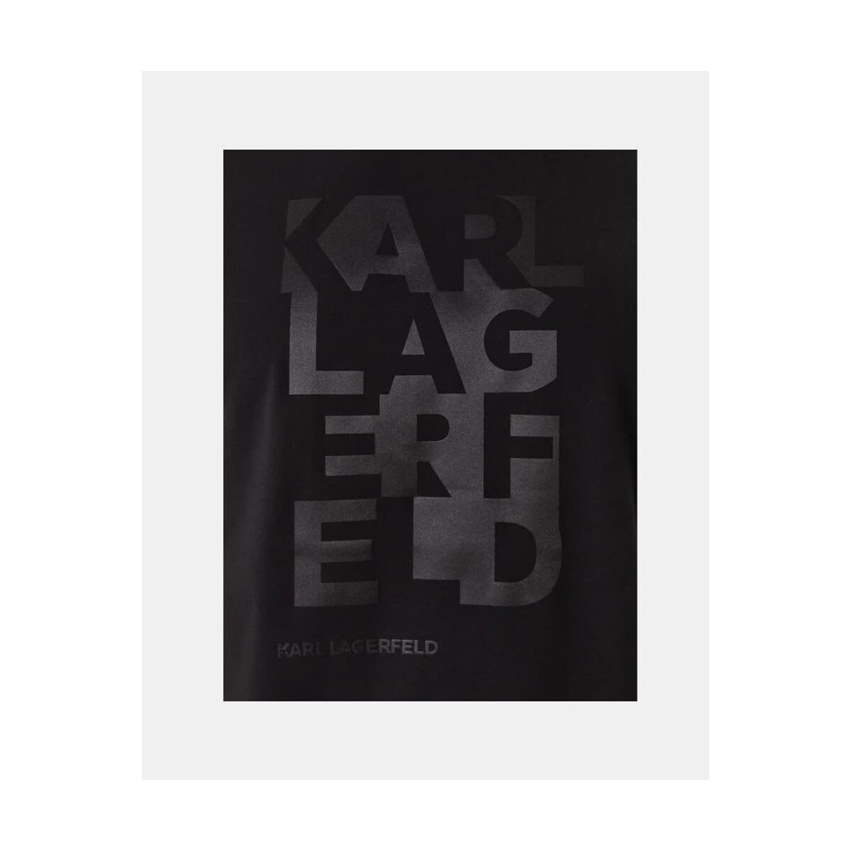 Men's T-Shirts Karl Lagerfeld Black