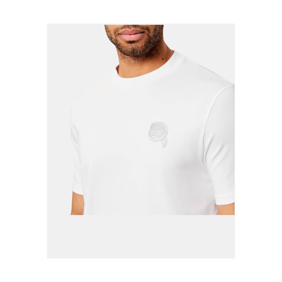 Men's T-Shirts Karl Lagerfeld White