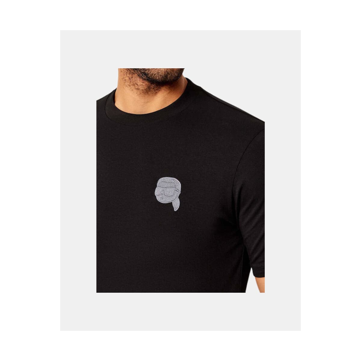 Men's T-Shirts Karl Lagerfeld Black