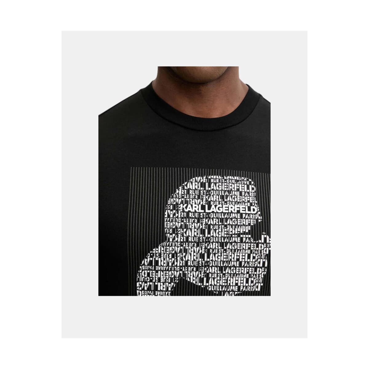 Men's T-Shirts Karl Lagerfeld Black