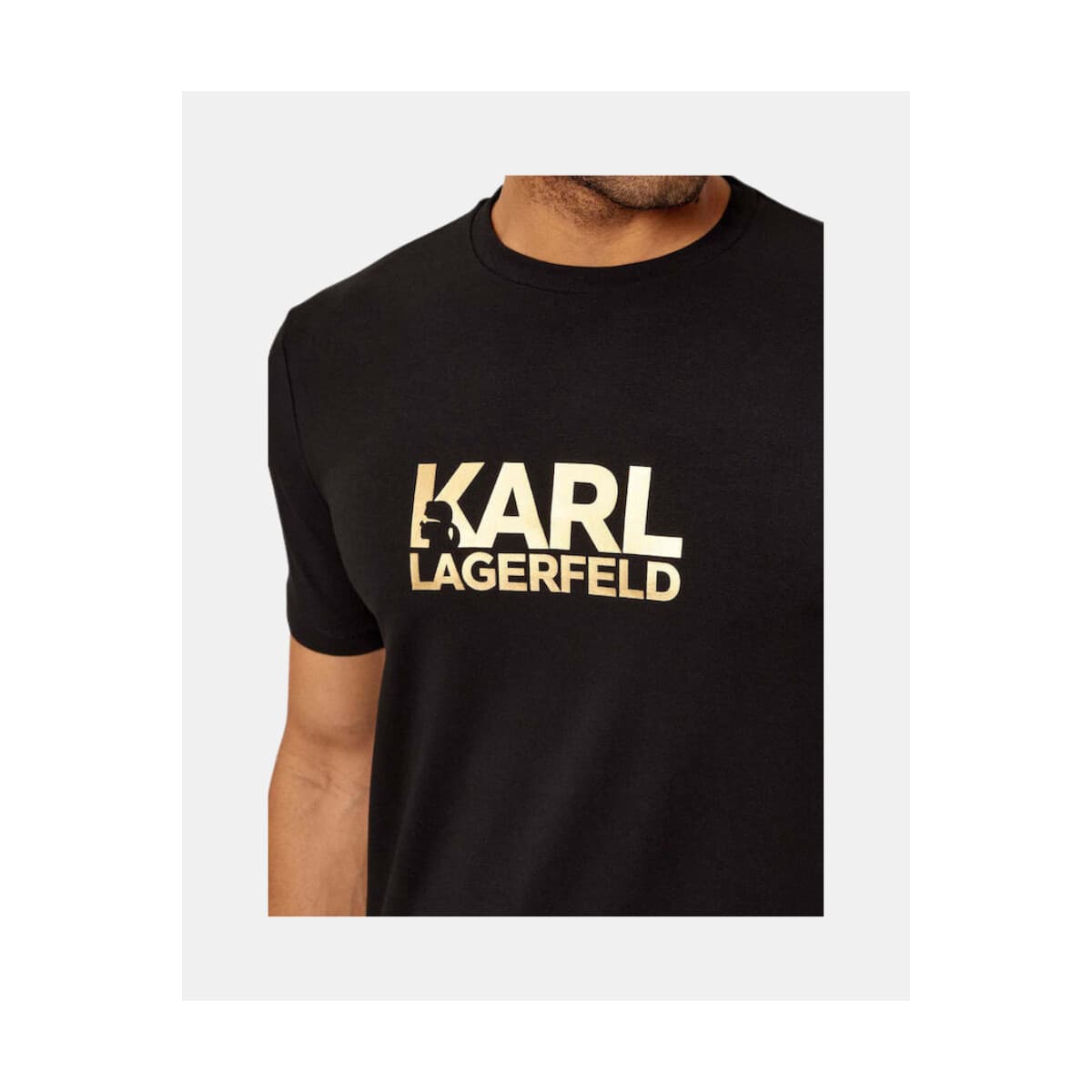 Men's T-Shirts Karl Lagerfeld Gold