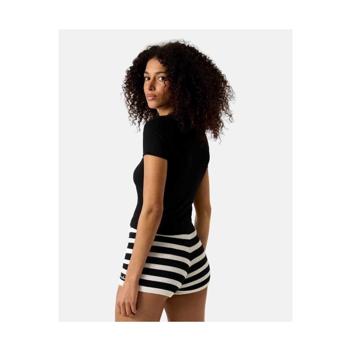 Women's T-Shirts Guess Black