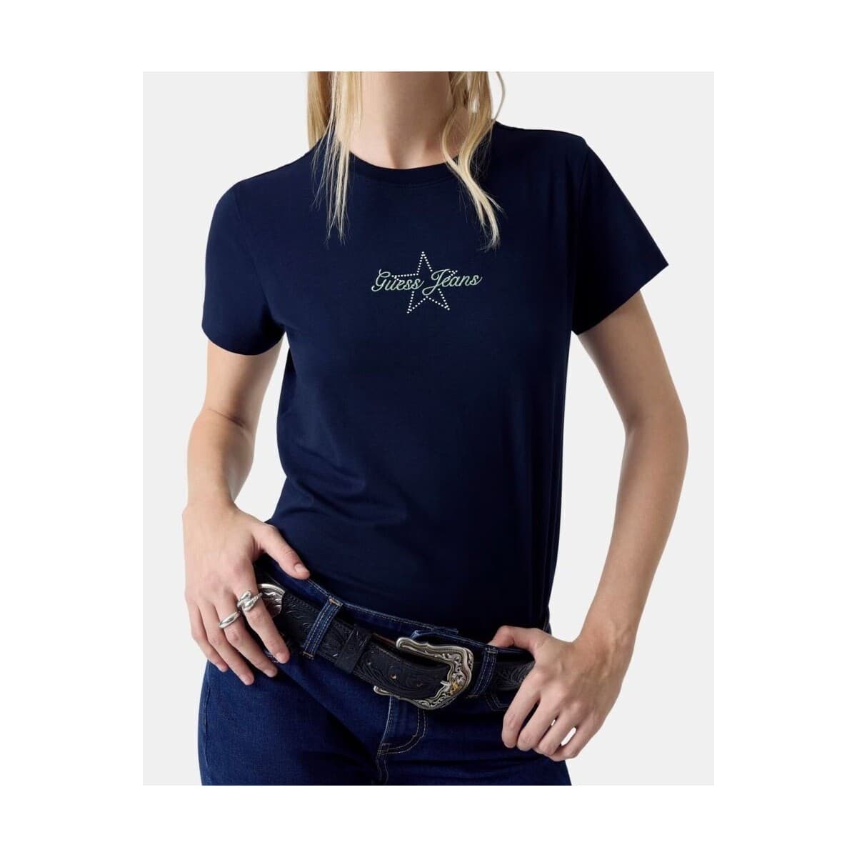 Women's T-Shirts Guess Blue