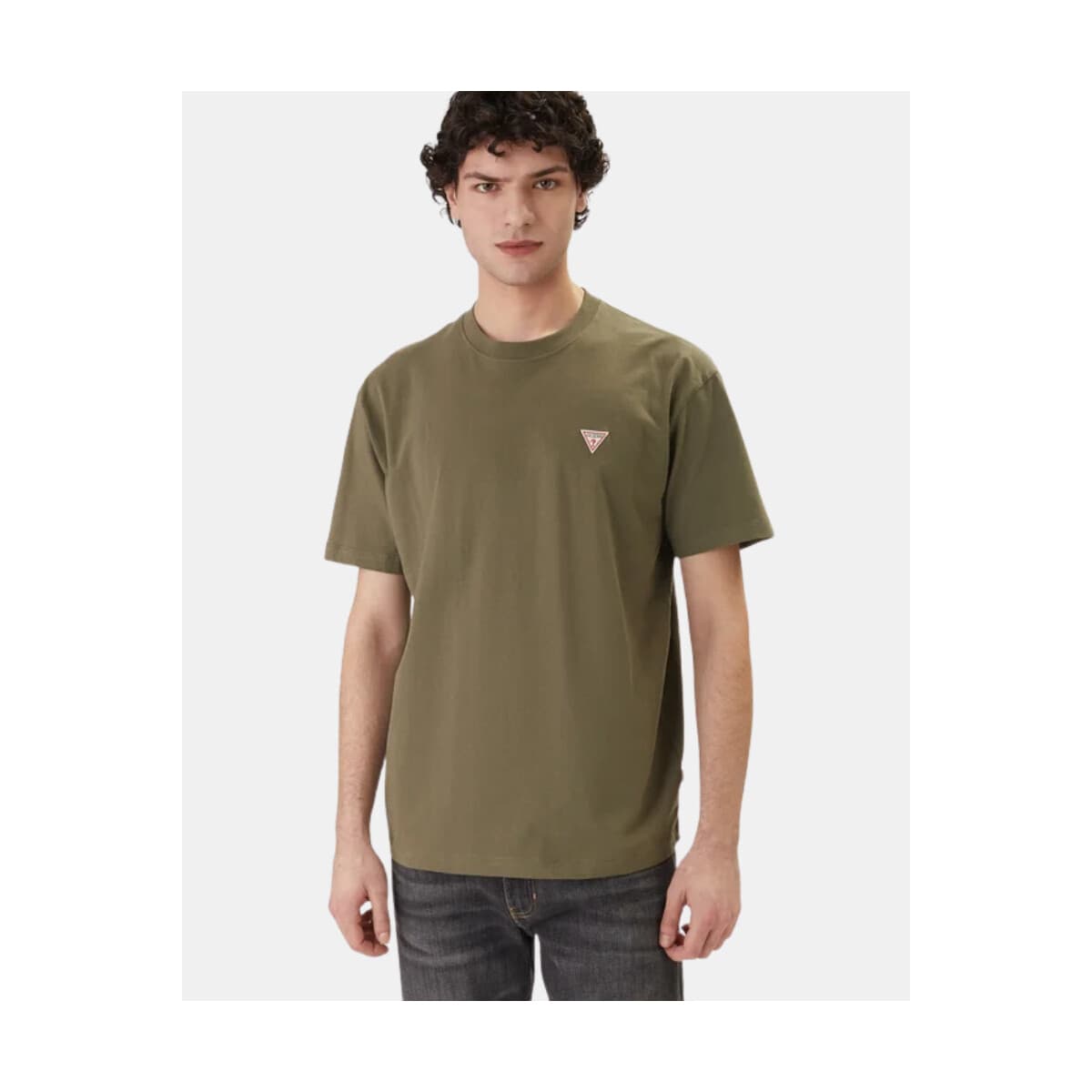 Men's T-Shirts Guess Green