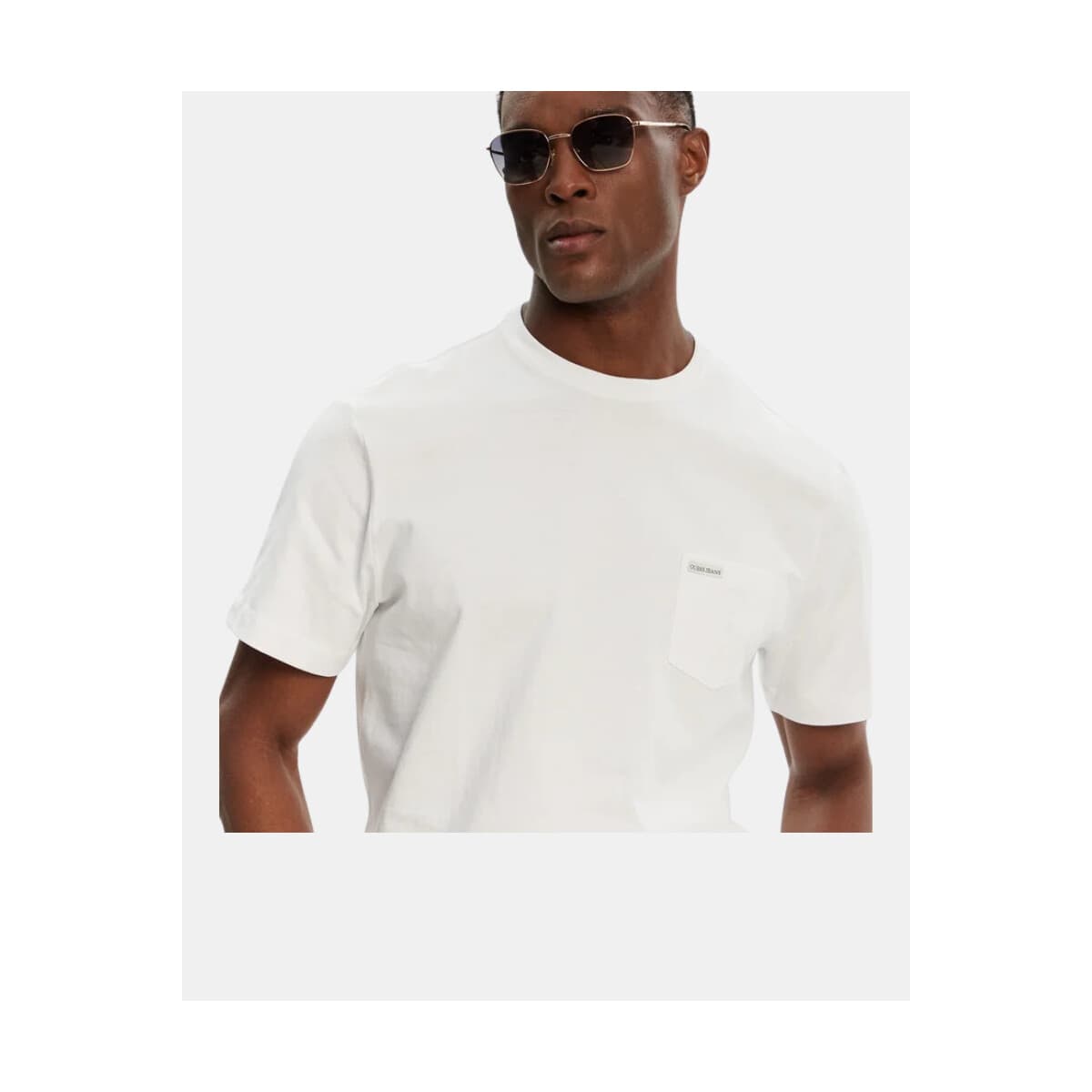 Men's T-Shirts Guess White