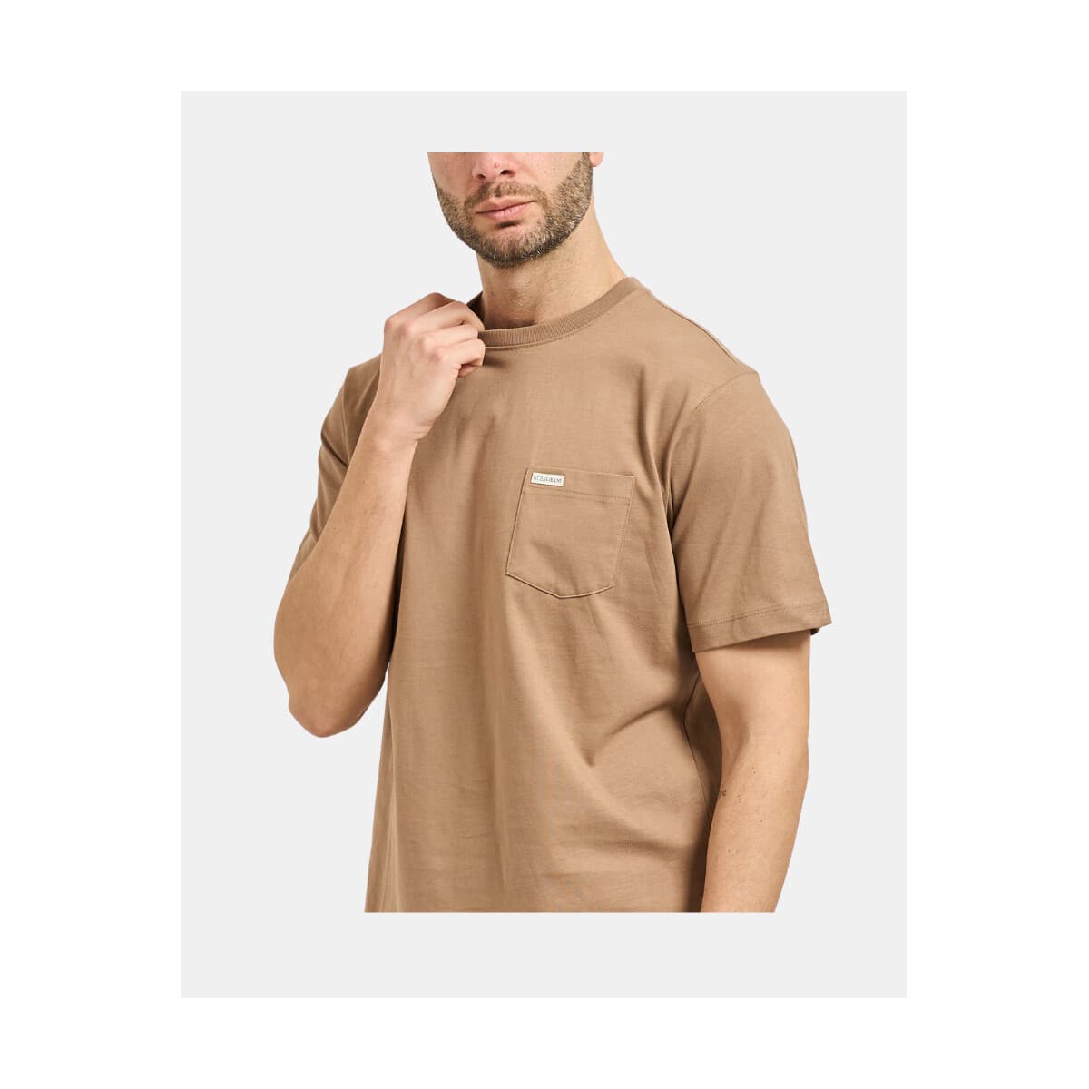 Men's T-Shirts Guess Brown