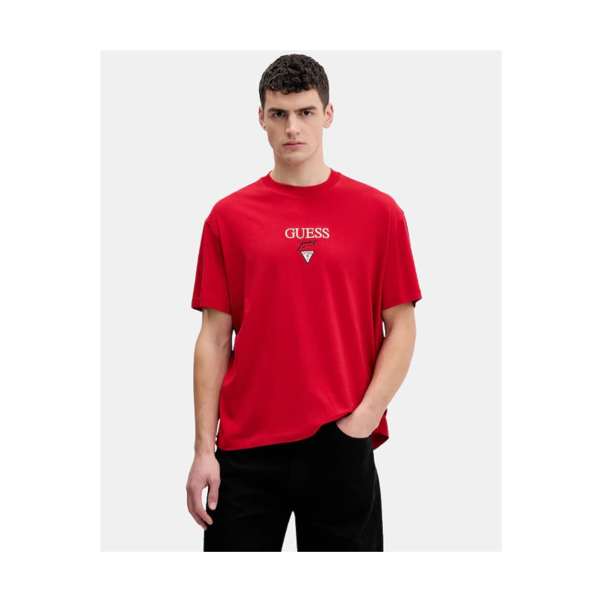 Men's T-Shirts Guess Red