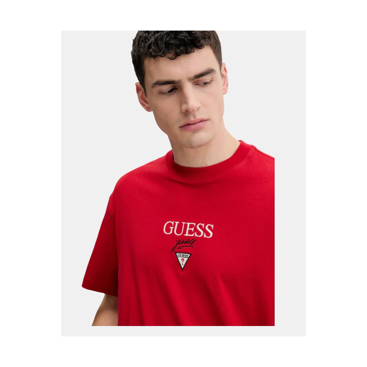 Men's T-Shirts Guess Red
