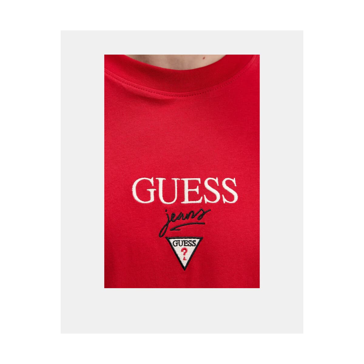 Men's T-Shirts Guess Red
