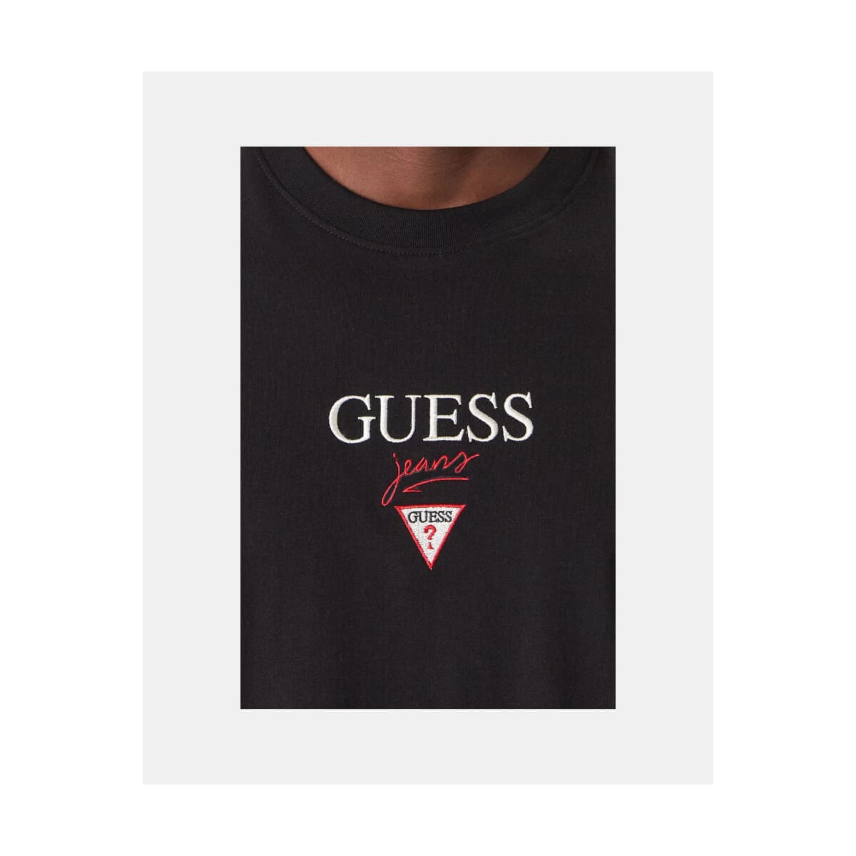 Men's T-Shirts Guess Black
