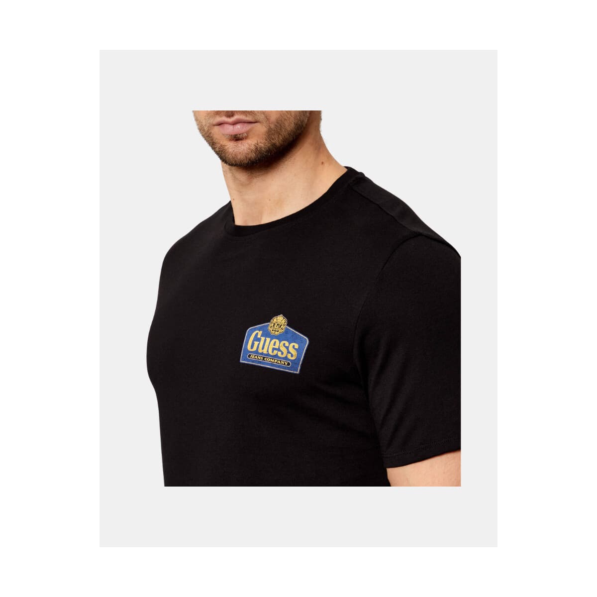 Men's T-Shirts Guess Black