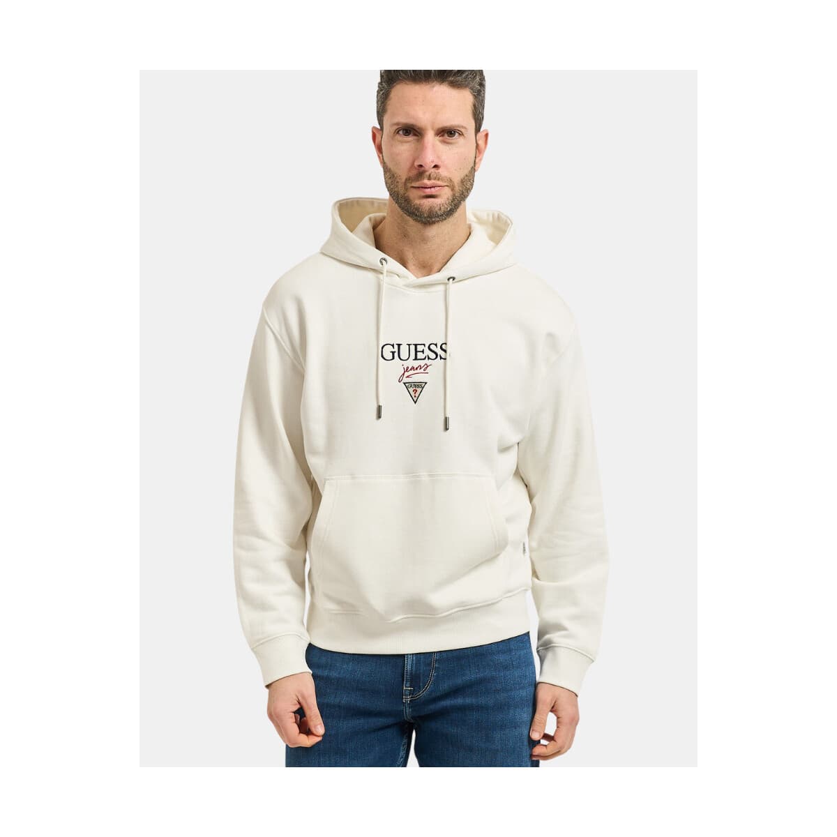 Men's Sweatshirts Guess White