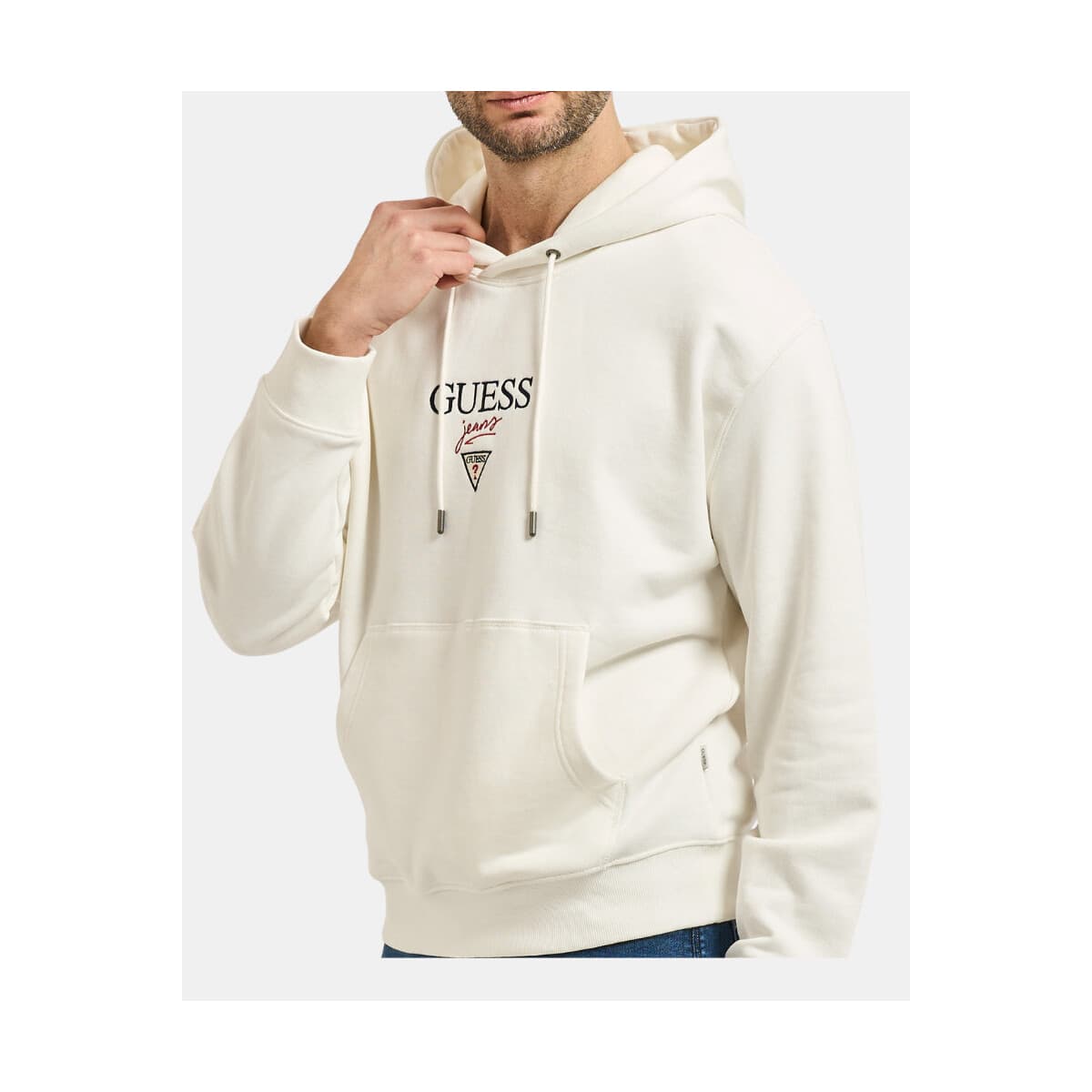 Men's Sweatshirts Guess White