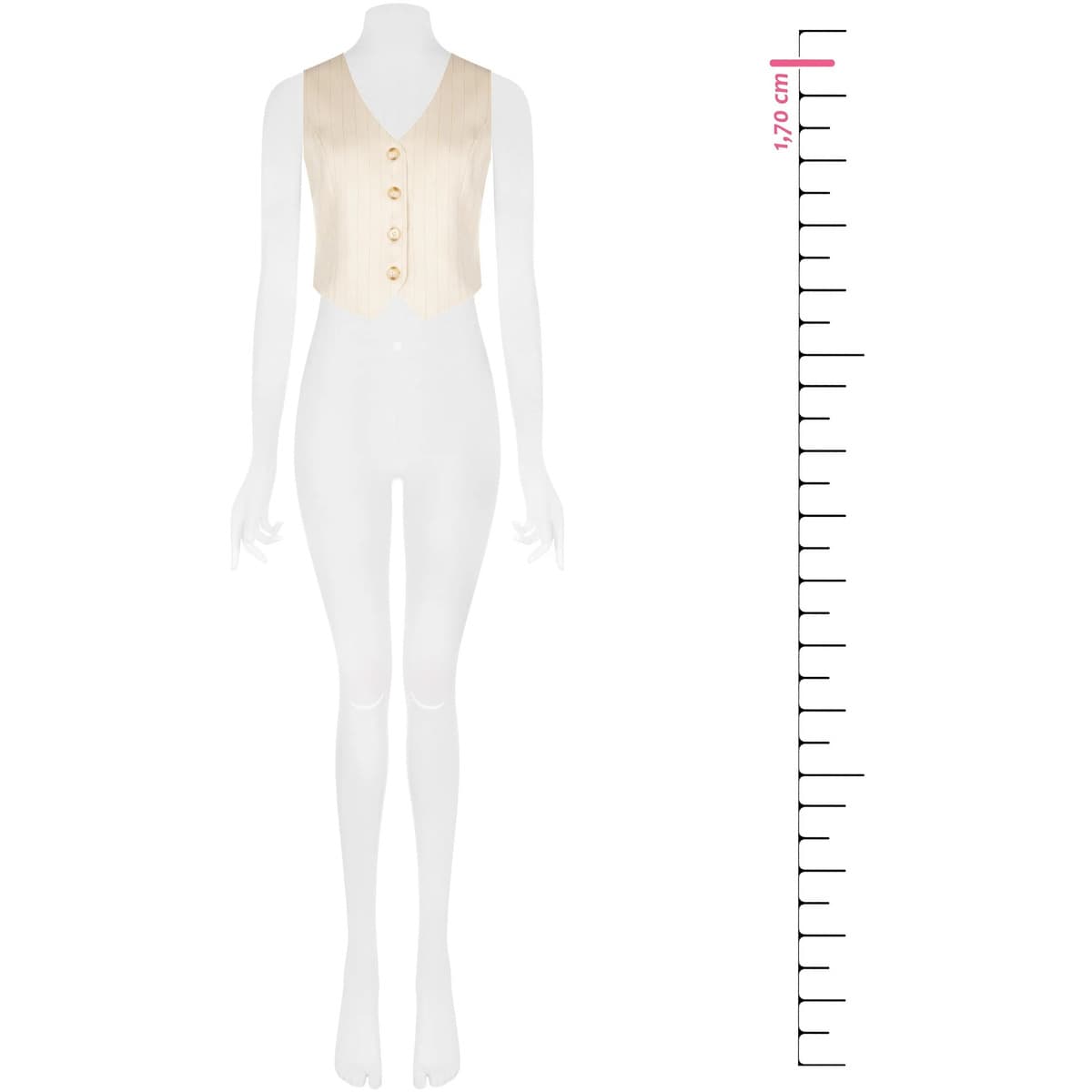 Women's Vests Rinascimento Multicolor