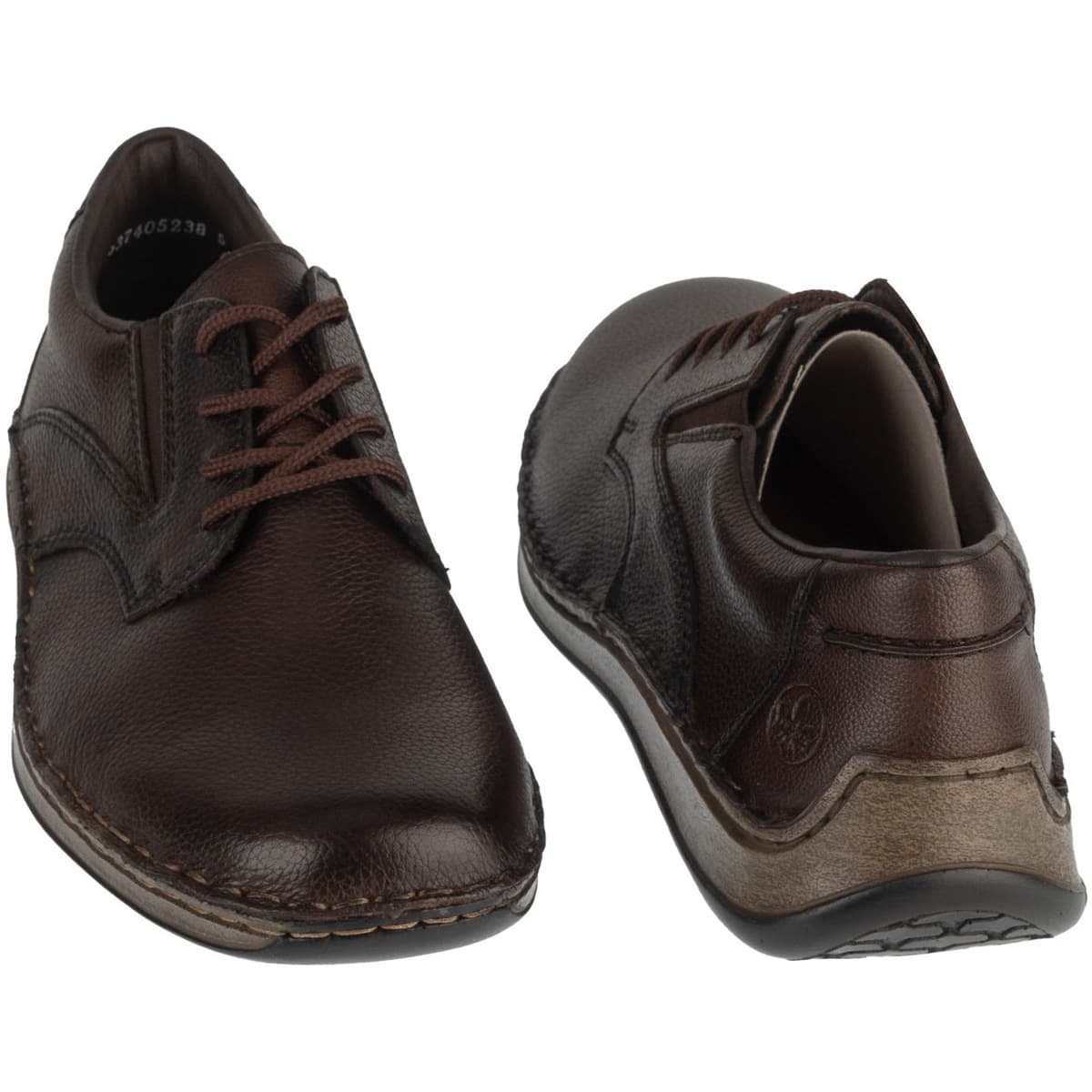 Men's Derby Shoes Rieker Brown