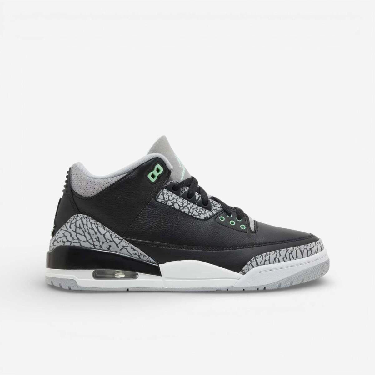 Ψηλά Sneakers Nike Jordan 3 Retro Green Glow