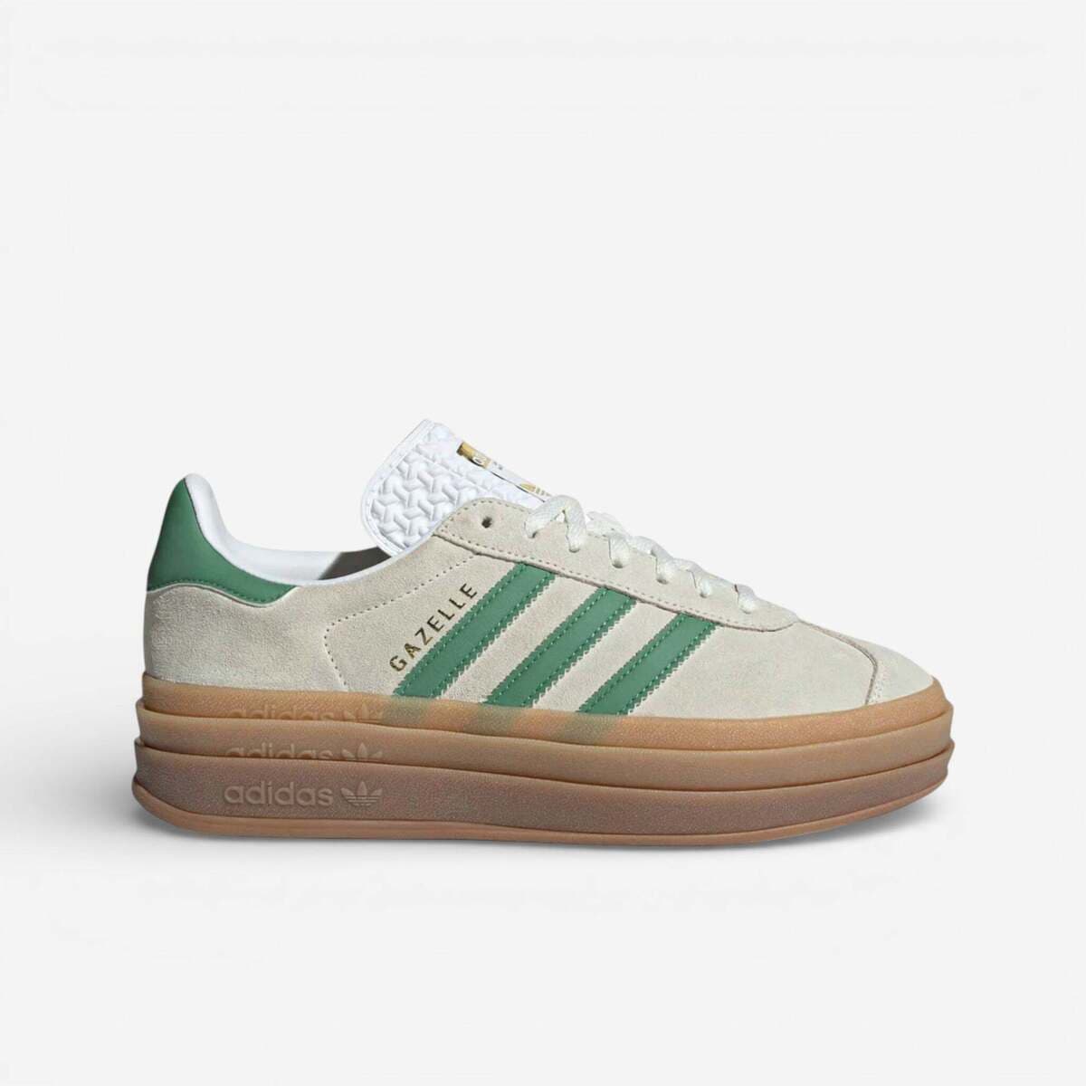 Xαμηλά Sneakers adidas Gazelle Bold Off White Preloved Green (Women's)