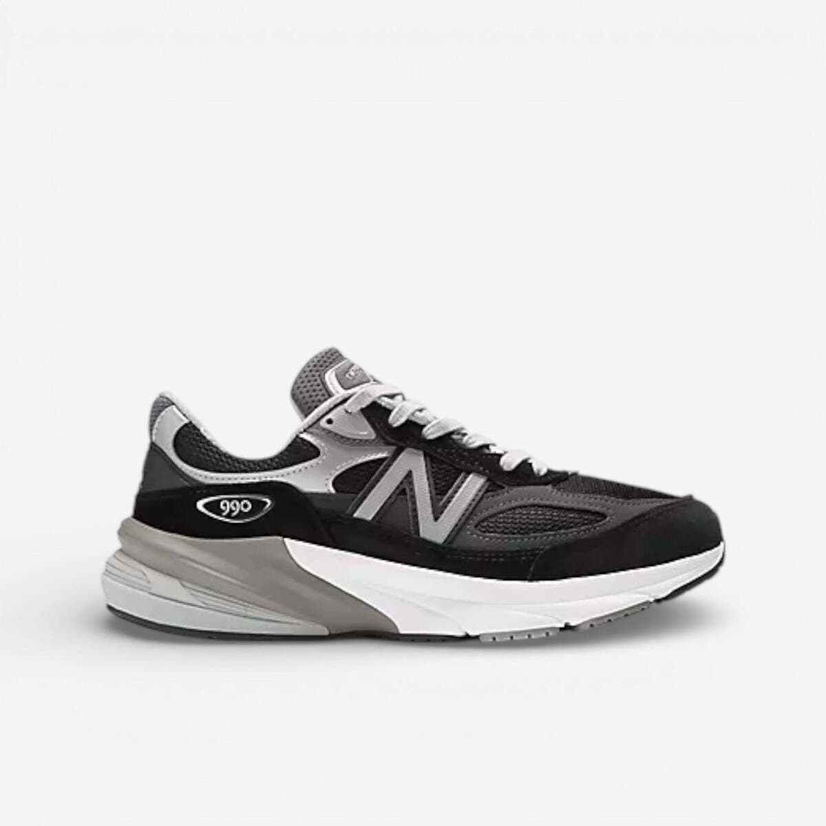 Xαμηλά Sneakers New Balance 990v6 MiUSA Black Grey White (Women's)