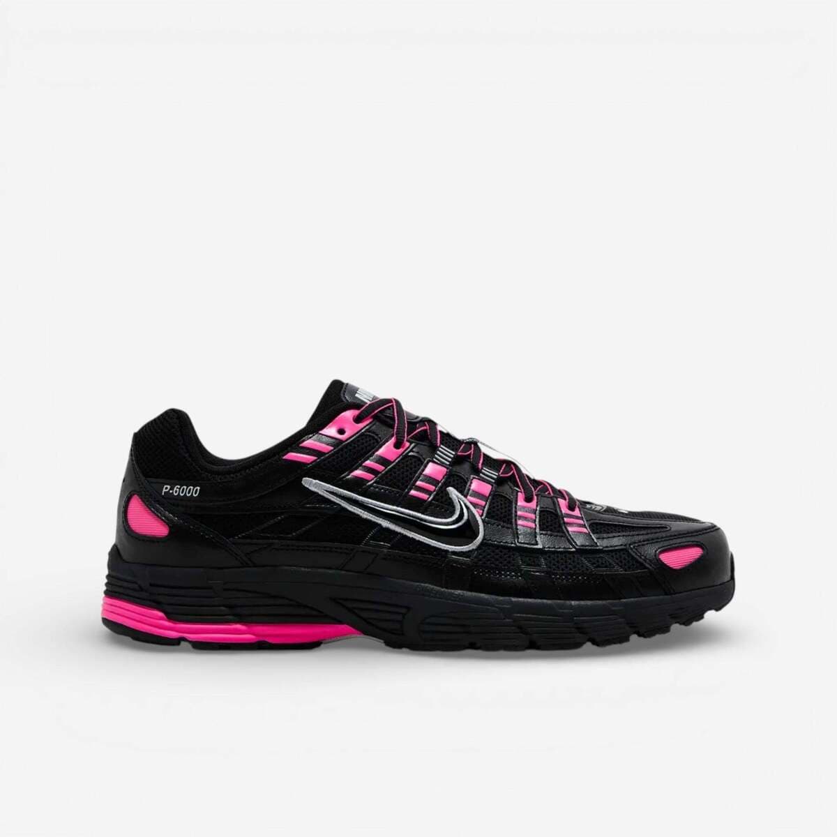 Xαμηλά Sneakers Nike P-6000 Pink Blast Metallic Silver Black