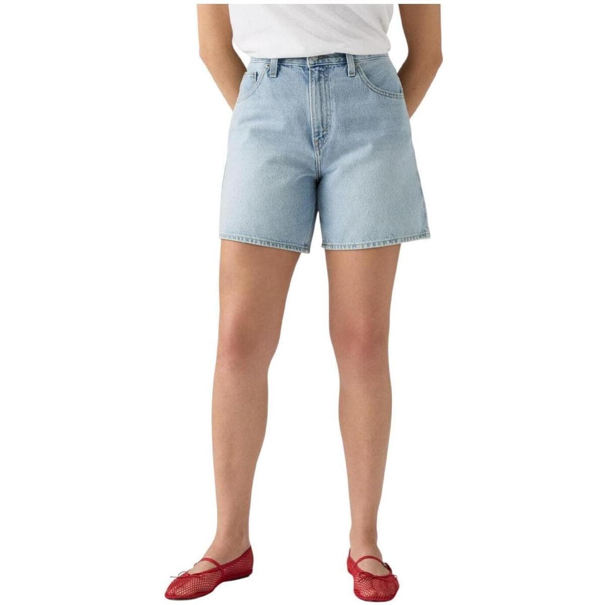 Women's Shorts Levis Blue