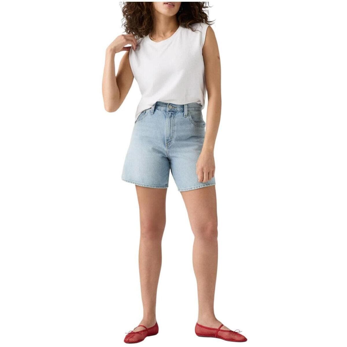 Women's Shorts Levis Blue