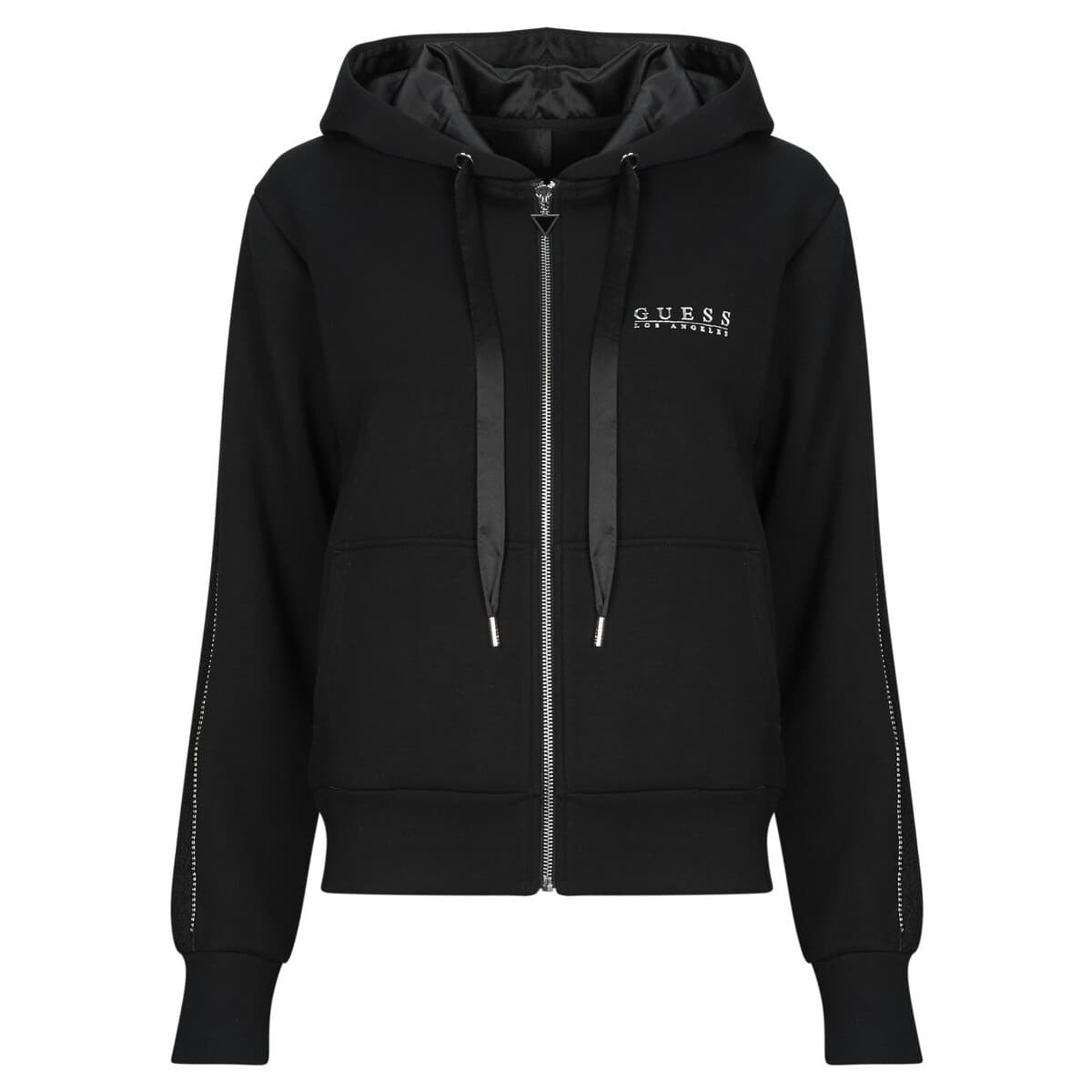 T-shirt με κουκούλα Guess -