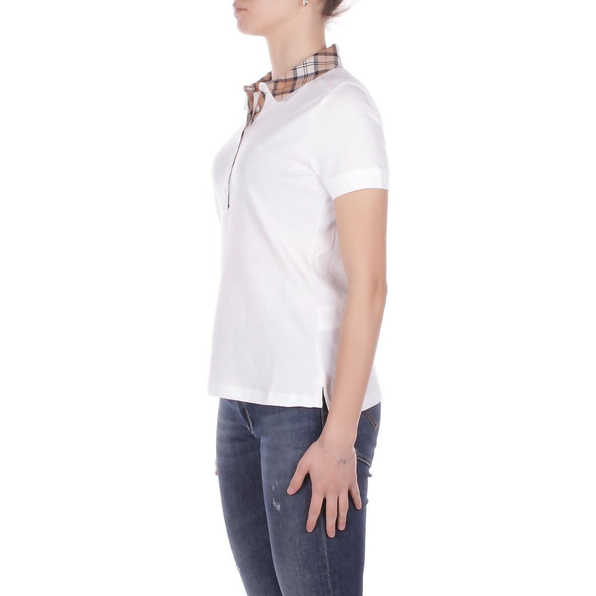 Women's T-Shirts Barbour White