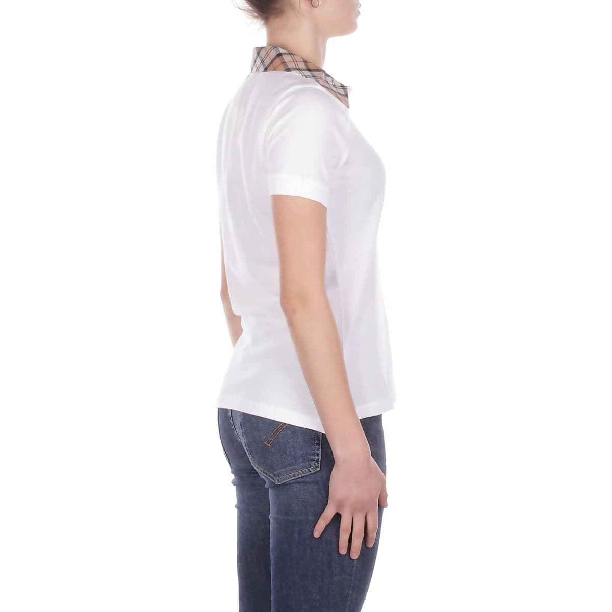 Women's T-Shirts Barbour White